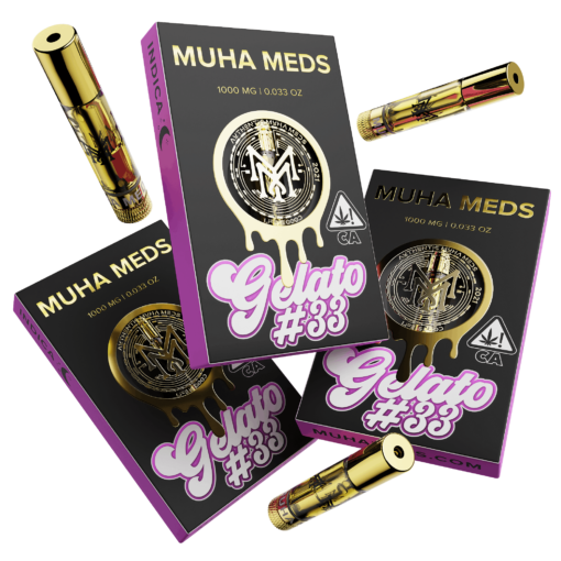 Muha Meds Gelato #33 Cartridge 1,000mg