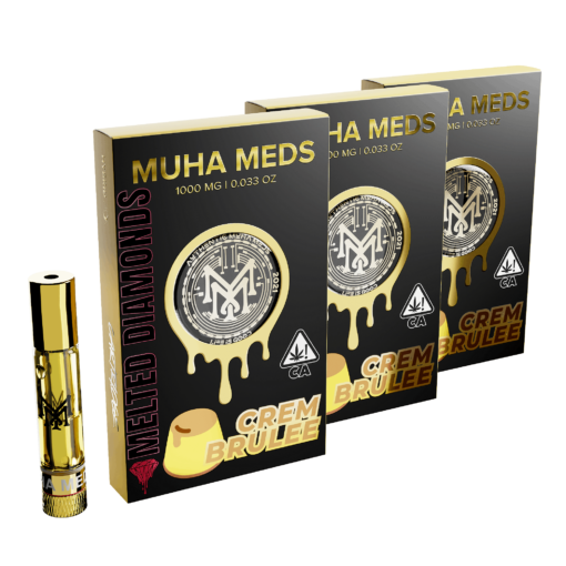 Muha Meds Creme Brule Melted Diamonds Cart