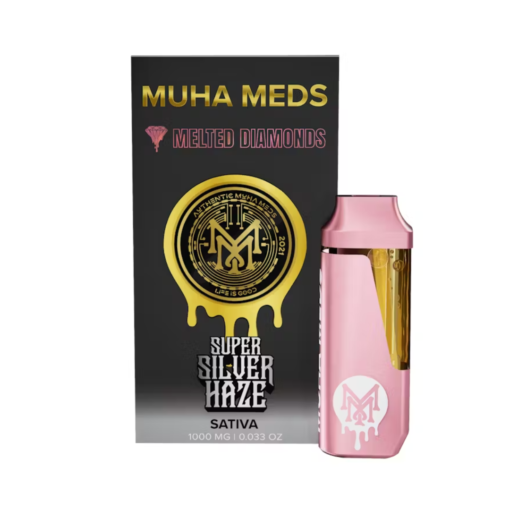 muha meds super silver haze diamonds disposable