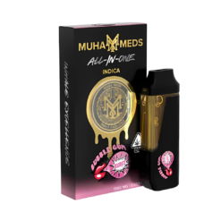 Muha Meds Bubble Gum 1,000Mg All in One