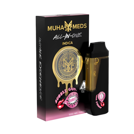 Muha Meds Bubble Gum 1,000Mg All in One